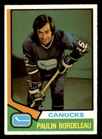 1974-75 O-Pee-Chee #340 Paulin Bordeleau Ex-Mint RC Rookie 