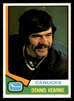 1974-75 O-Pee-Chee #366 Dennis Kearns Ex-Mint 