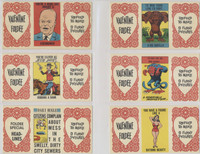 1963 Topps Valentine Foldee  3 Folds  43/55  #*sku35299