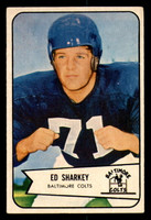 1954 Bowman #109 Ed Sharkey Very Good  ID: 382588