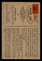 1954 Bowman #43 Buford Long Very Good  ID: 382637