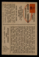 1954 Bowman #45 Bobby Thomason Very Good  ID: 382641