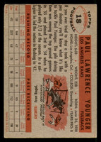 1956 Topps #18 Tank Younger Poor 
