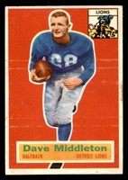1956 Topps #68 Dave Middleton Very Good 