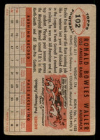 1956 Topps #102 Ron Waller Very Good  ID: 382734