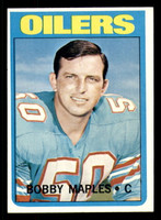1972 Topps #52 Bobby Maples Near Mint 