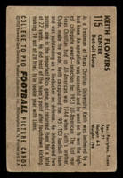 1952 Bowman Small #115 Keith Flowers Very Good 