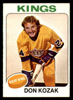 1975-76 O-Pee-Chee #276 Don Kozak Excellent+ 