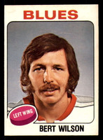 1975-76 O-Pee-Chee #338 Bert Wilson Excellent+ 