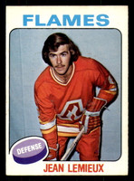 1975-76 O-Pee-Chee #367 Jean Lemieux Excellent+ RC Rookie 