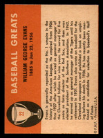 1961 Fleer #22 Billy Evans Near Mint  ID: 383294