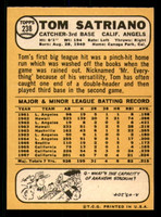 1968 Topps #238 Tom Satriano Near Mint  ID: 383897