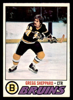 1977-78 O-Pee-Chee #95 Gregg Sheppard Near Mint 