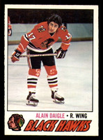 1977-78 O-Pee-Chee #208 Alain Daigle Near Mint 