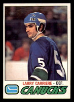 1977-78 O-Pee-Chee #304 Larry Carriere Near Mint 