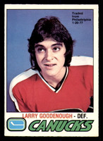 1977-78 O-Pee-Chee #359 Larry Goodenough Ex-Mint 