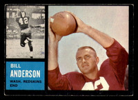 1962 Topps #169 Bill Anderson Very Good 