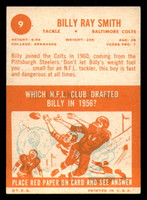1963 Topps #9 Billy Ray Smith Ex-Mint RC Rookie 