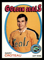 1971-72 Topps #17 Gary Croteau Excellent+ 