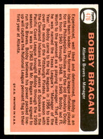 1966 Topps #476 Bobby Bragan MG Very Good  ID: 384288