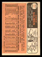 1966 Topps #594 Chico Salmon Excellent 