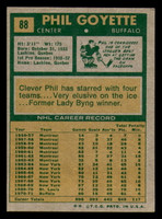 1971-72 Topps #88 Phil Goyette Excellent 