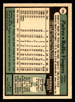 1979 O-Pee-Chee #203 Rollie Fingers Near Mint 