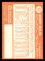 1964 Topps #374 Bobby Bolin Excellent+  ID: 386107