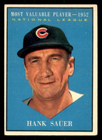 1961 Topps #481 Hank Sauer Very Good  ID: 386741