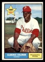 1961 Topps #502 Clarence Coleman Excellent+ RC Rookie 