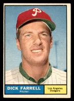 1961 Topps #522 Dick Farrell UER Excellent  ID: 386845