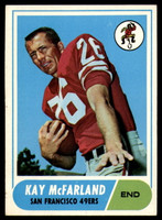 1968 Topps #113 Kay McFarland Ex-Mint  ID: 142696