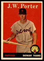 1958 Topps #32 J.W. Porter Excellent  ID: 228968