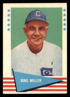 1961 Fleer #62 Bing Miller Ex-Mint  ID: 387113