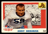 1955 Topps All American #7 Andy Bershak Excellent  ID: 387149