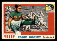 1955 Topps All American #54 Eddie Dooley Good SP 