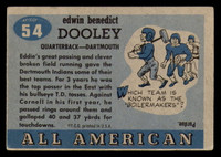 1955 Topps All American #54 Eddie Dooley Good SP 