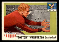 1955 Topps All American #81 Cotton Warburton Very Good  ID: 387204