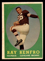 1958 Topps #17 Ray Renfro Excellent+  ID: 387264