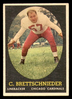 1958 Topps #28 Carl Brettschneider UER Excellent+  ID: 387290