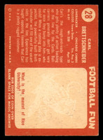 1958 Topps #28 Carl Brettschneider UER Excellent+  ID: 387290