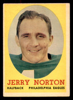 1958 Topps #40 Jerry Norton Excellent  ID: 387323
