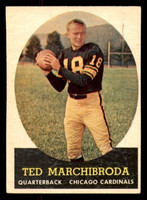 1958 Topps #44 Ted Marchibroda Excellent  ID: 387333