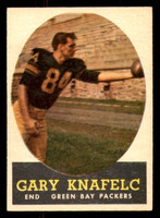 1958 Topps #56 Gary Knafelc Ex-Mint  ID: 387364