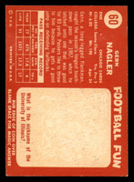 1958 Topps #60 Gern Nagler Ex-Mint  ID: 387375
