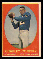 1958 Topps #84 Charley Conerly Excellent 