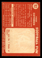 1958 Topps #92 Paige Cothren Excellent  ID: 387449