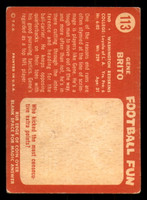 1958 Topps #113 Gene Brito VG-EX 