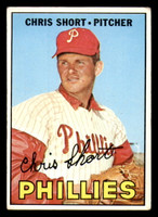 1967 Topps #395 Chris Short Very Good RC Rookie  ID: 387615
