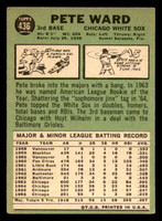 1967 Topps #436 Pete Ward Very Good 